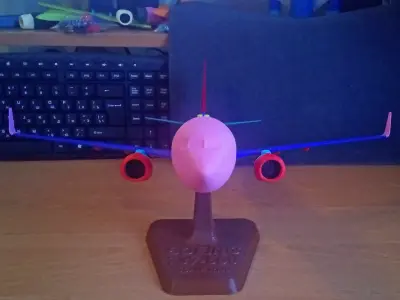 121113 Model kit Boeing 737-800 Sharklet Up 3D print model