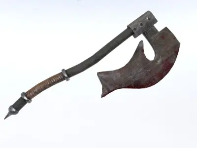 Executor Axe Low-poly 3D model