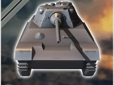Panzer IV Ausf K with Schmalturm turret - Germany Eastern Wester 3D print model