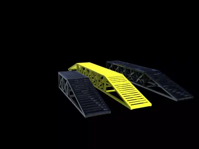 modular ramp set  3D model