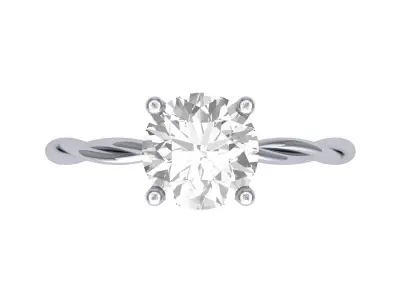 Wedding Ring  3D print model 250