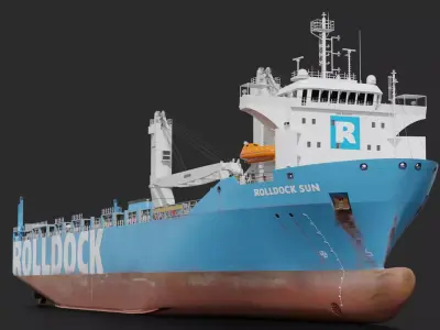 Heavy Lift Vessel 3D model