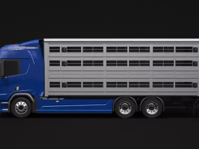 Liverstock Truck 3D model