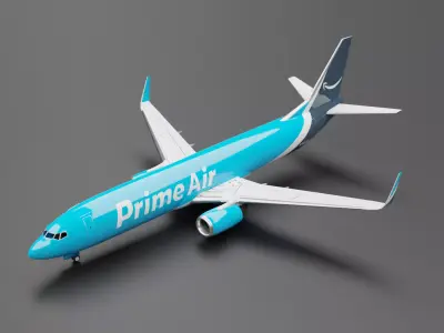 Boeing 737-800  Prime Air Livery 3D model