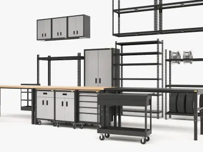 Garage Furniture 3D model