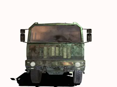 iveco 6x6 m250 Low-poly 3D model