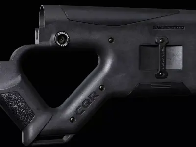 Hera arms CQR buttstock Free low-poly 3D model