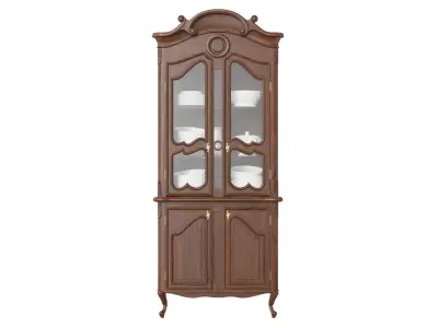 Classic style display cabinet 750 3D model