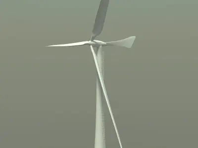 Wind Turbine 3D model 24