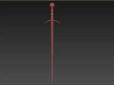 Medieval weapons Low-poly 3D model buy