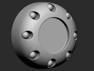 SciFi Hardsurface IMM Brush Pack 15 in One 3D model