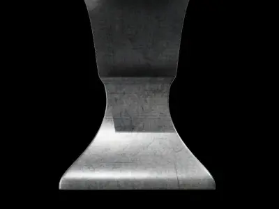 PHOTOREALISTIC ANVIL-ADJUSTABLE low TO high poly Free 3D model