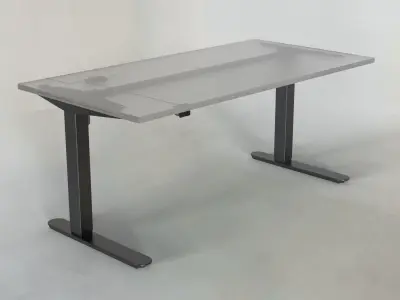 Electric Height Adjustable Desk - high quality 3D model