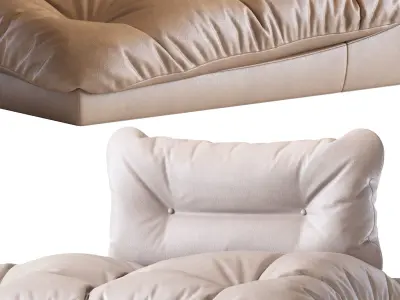 Milano Baxter Armchair 3D model