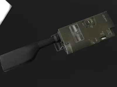 Military Rescue Radio 3D Model 3D model