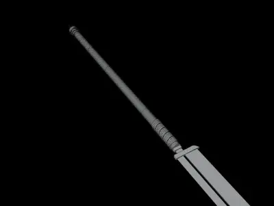 Inverted spear of heaven  3D model