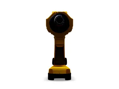 SciFi Cordless Drill Low-poly 3D model