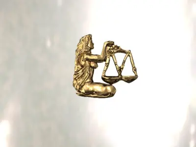 Zodiac 16 horoscope Libra 3D print model