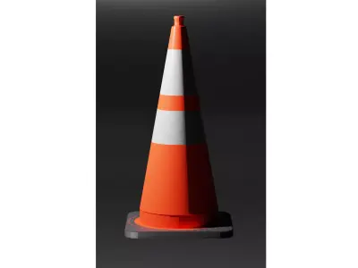 Traffic Cone 3D model purchase
