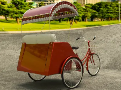Tribike  3D model