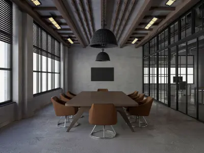 Loft Office 12 3D model