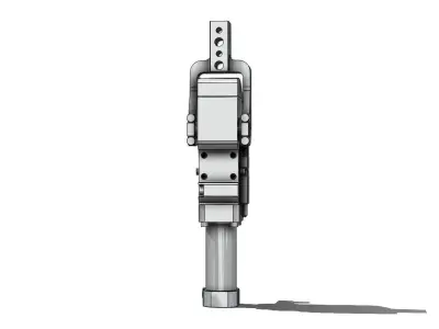 Cilindro Pneumatico SMC CKZT25 105 DCL781EL Pneumatic Cylinder 3D model