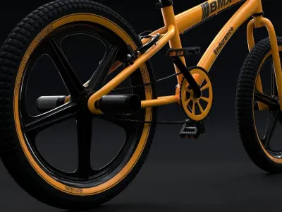 BMX Bike 3D model