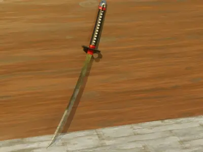 katana free 3d model Free 3D model