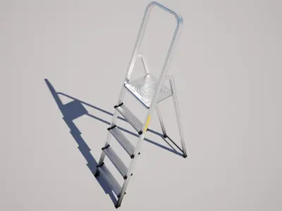 Stepladder Low-poly 3D model purchase