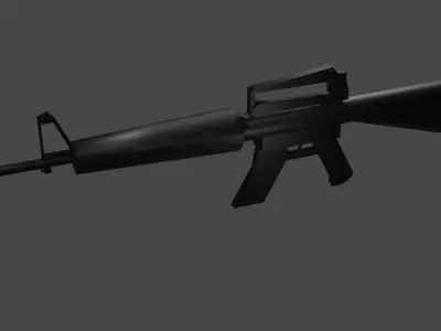 Carbine M16 3D model