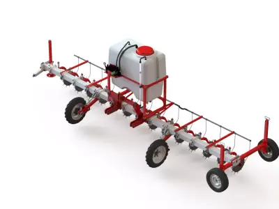 WG 0011 - Applicator SpikeWheel systems 600 3D model