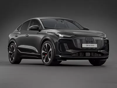 2025 Audi Q6 Sportback e-tron 3D model