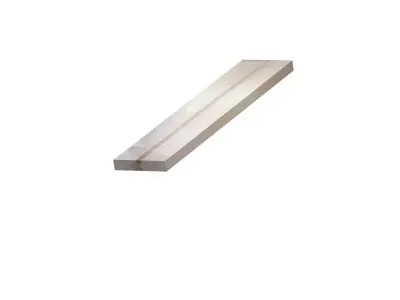 Tabla de Madera con Medula Firme - PAINT 3D 3D model