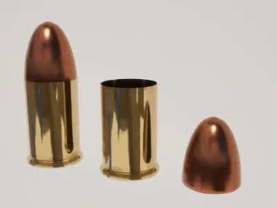 9MM Parabellum 3D model