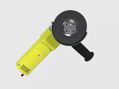 Hand Grinder 3D model 3D model