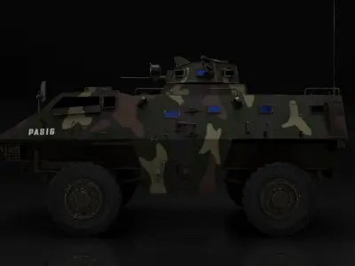 GKN Simba 3D Model 3D model