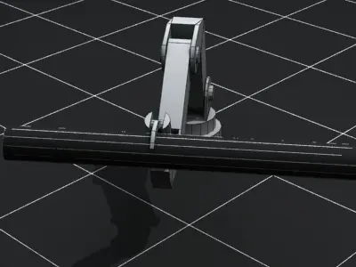 Mechanical Arm Jointed Animated Free 3D model