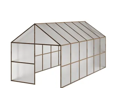 Greenhouse 3D model purchase