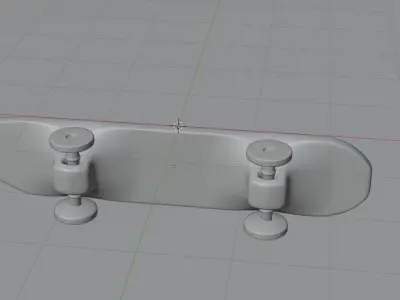 Skateboard 3D print model purchase