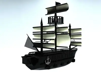 Pirates Ship 3D model