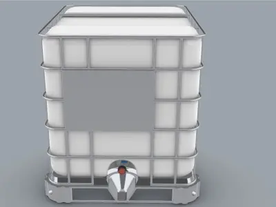 IBC Container Low-poly 3D model buy