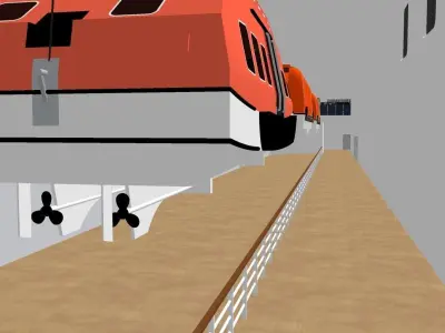 MSC WORLD AMERICA 3D model