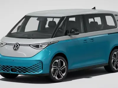 Volkswagen ID Buzz LWB 2023 3D Model 3D model