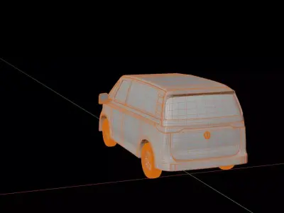 Volkswagen ID Buzz GTX Passenger Van 3D model