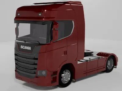 SCANIA S770 TRUCK 3D model