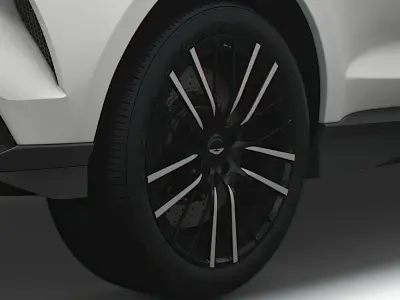 Aston Martin DBX 707 2023 wheel 3D model