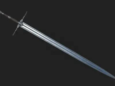 Sword PBR GameReady Low-poly 3D model purchase