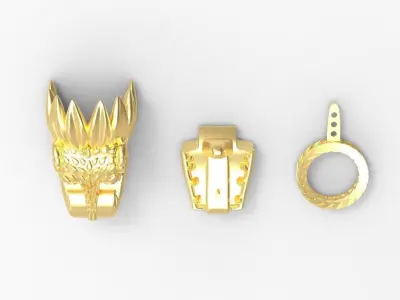 Quetzalcoalt  3D print model