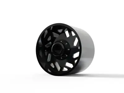 REAR SPECIALITY FORGED D035 WHEEL 3D MODEL 3D model