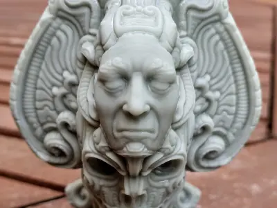 Avatar of a dead emperor 3D print model